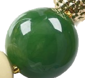 Large green stone